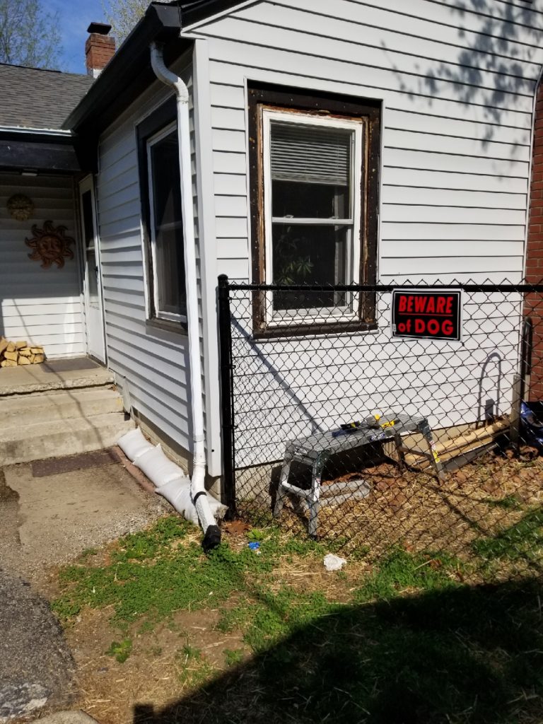 Door install - Before